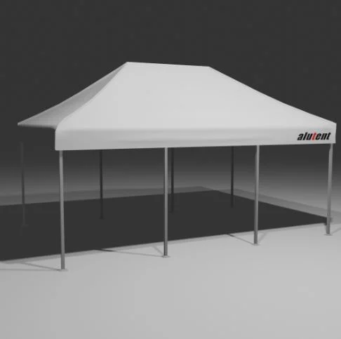 Alutent sátor 4x6 m PVC 380 tetőponyvával